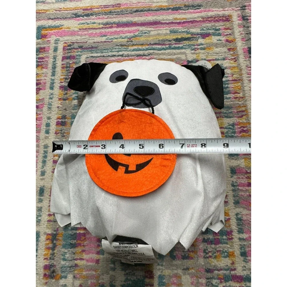 Target 2024 Ghost Dog Halloween Decorative Pillow Pumpkin NWT